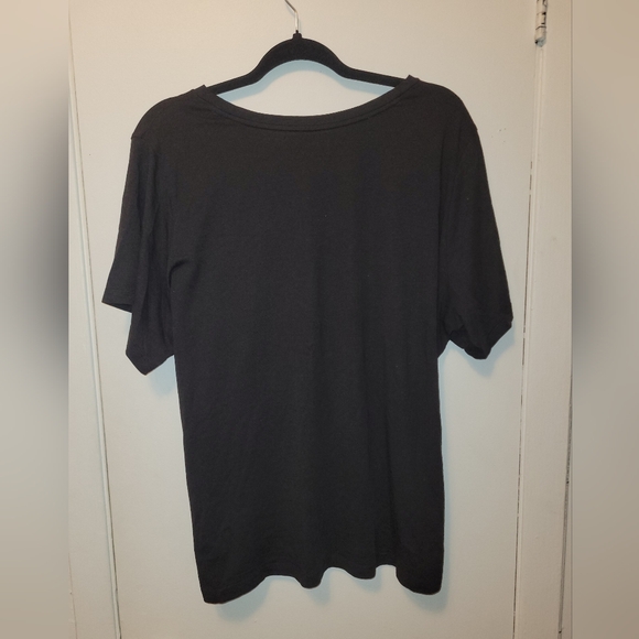 MK Michael Kors Goldtone Logo Tee T-Shirt Top  Size 2X - Picture 3 of 5